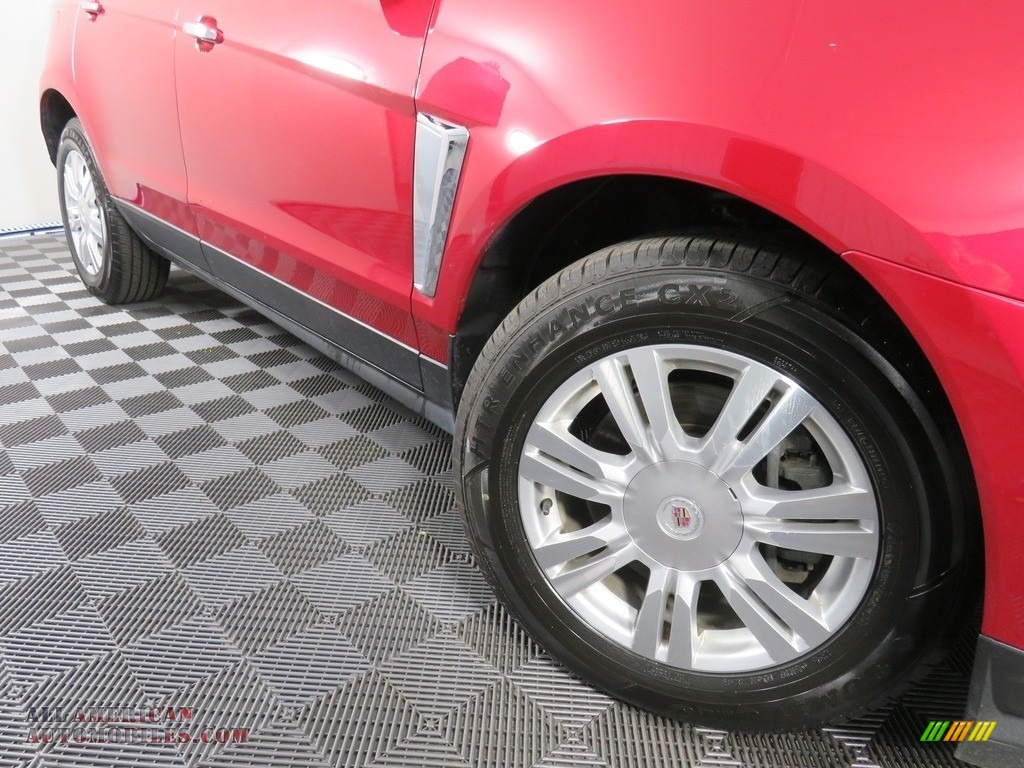 2013 SRX Luxury AWD - Crystal Red Tintcoat / Shale/Brownstone photo #6