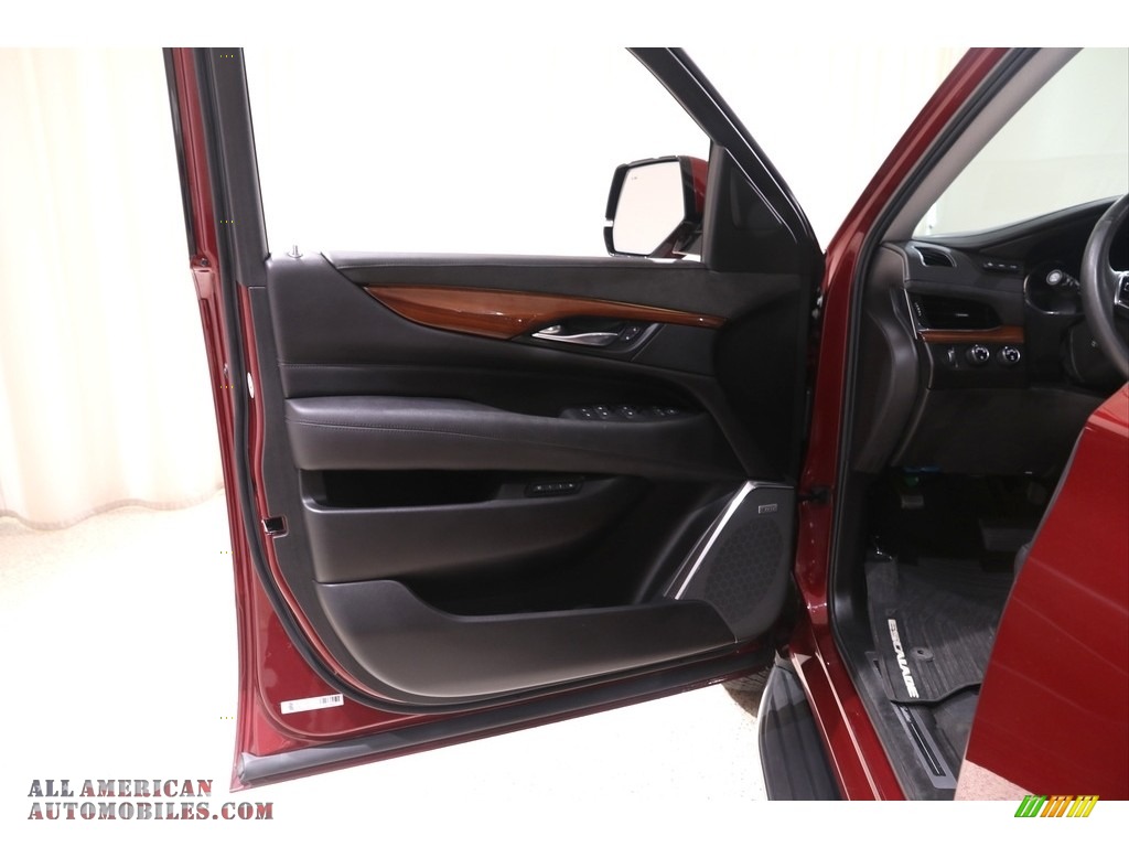 2017 Escalade Luxury 4WD - Red Passion Tintcoat / Jet Black photo #4