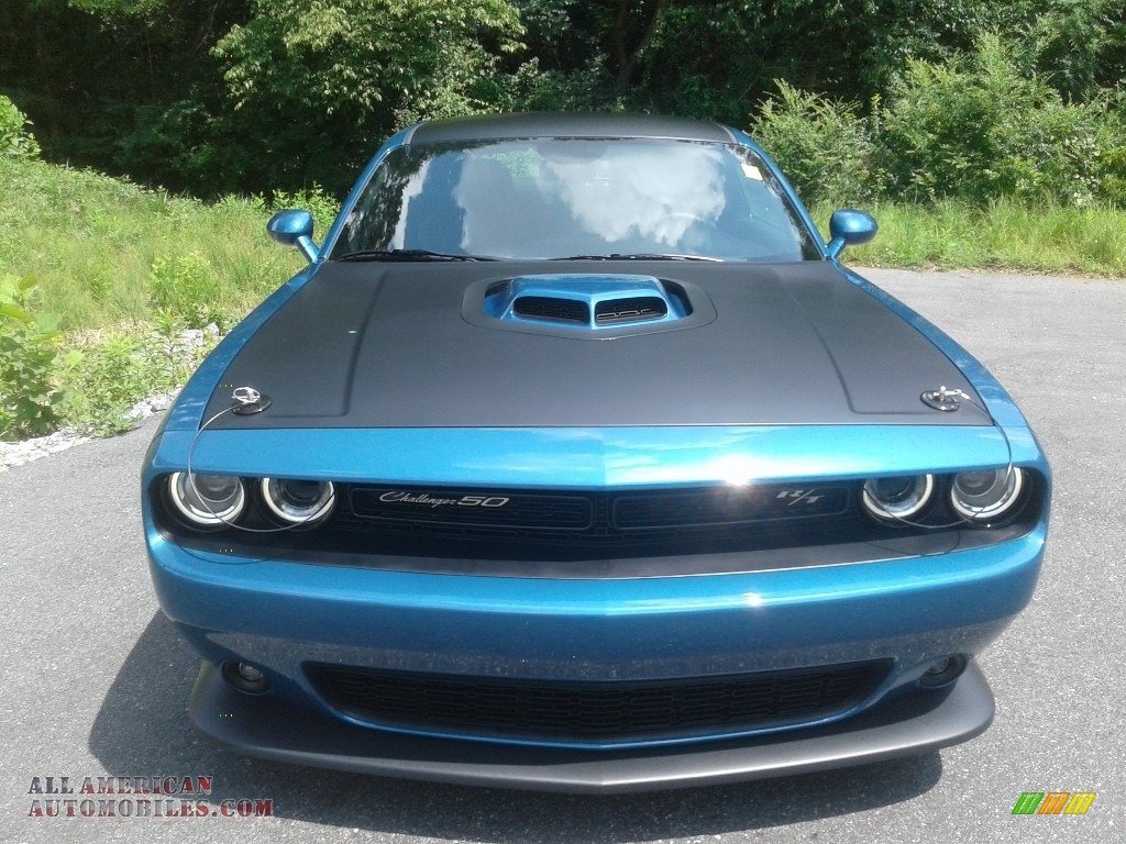 2020 Challenger R/T Scat Pack 50th Anniversary Edition - Frostbite / Black photo #3