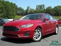 Ford Fusion SE Rapid Red photo #1