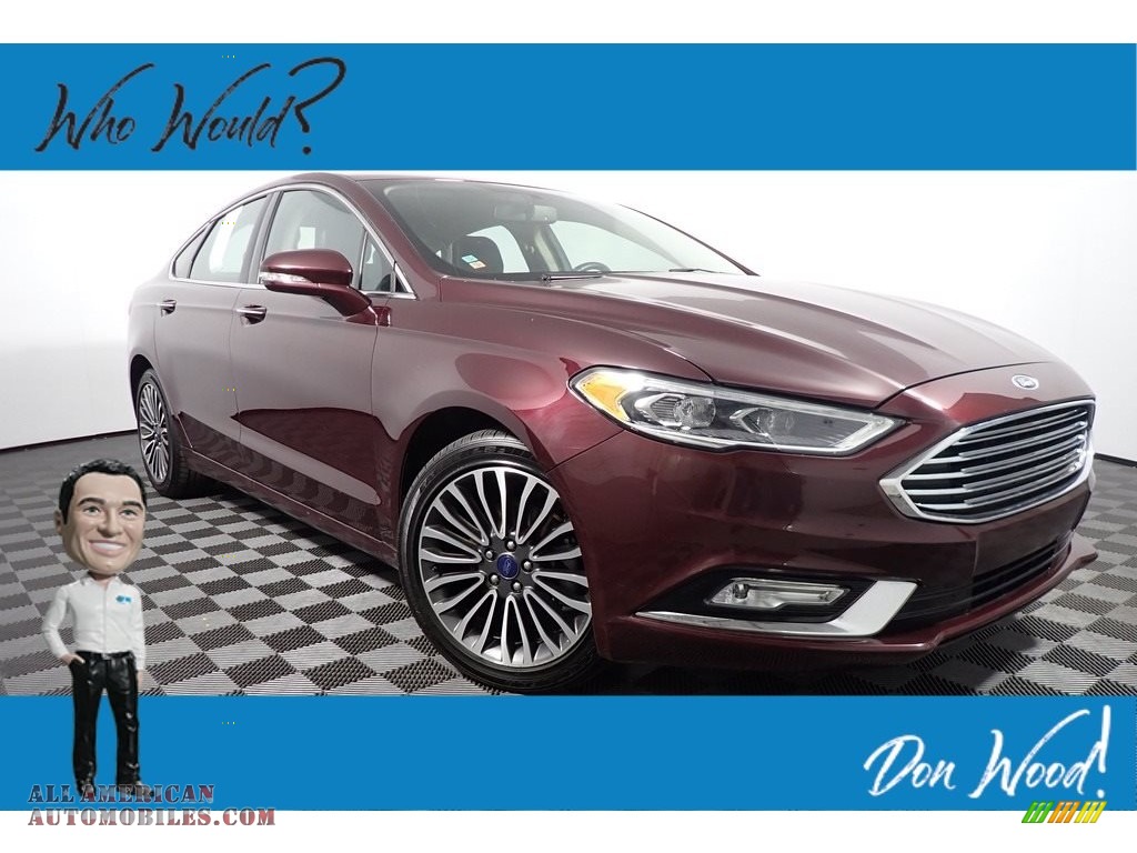 Burgundy Velvet / Ebony Ford Fusion SE AWD