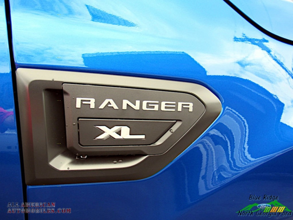 2020 Ranger XL SuperCrew 4x4 - Lightning Blue / Ebony photo #24