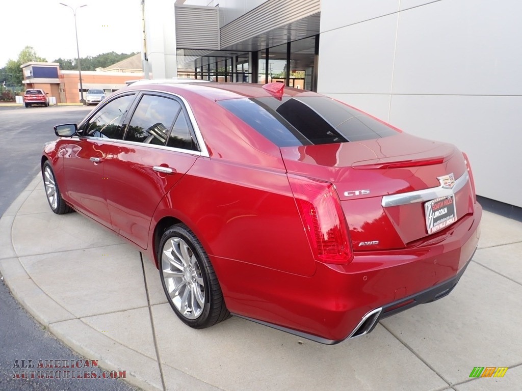 2018 CTS Luxury AWD - Red Obsession Tintcoat / Jet Black/Jet Black Accents photo #3
