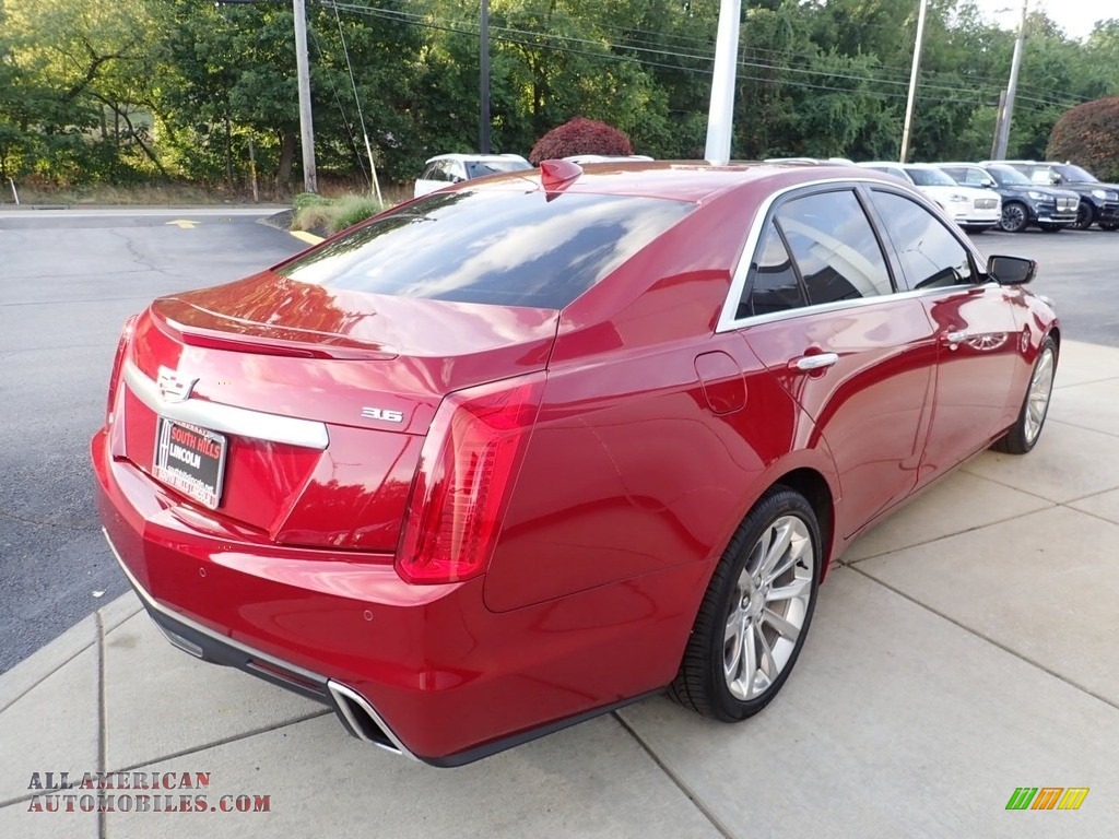 2018 CTS Luxury AWD - Red Obsession Tintcoat / Jet Black/Jet Black Accents photo #6