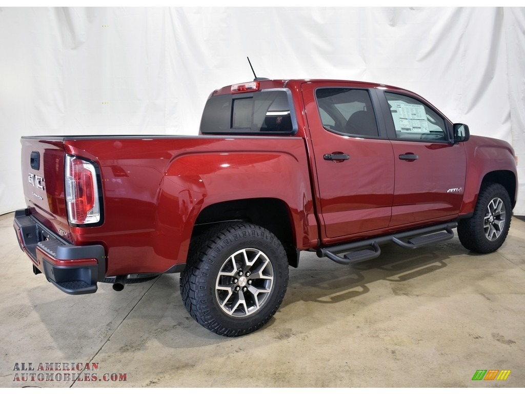 2021 Gmc Canyon At4 Crew Cab 4wd In Cayenne Red Tintcoat Photo #2 