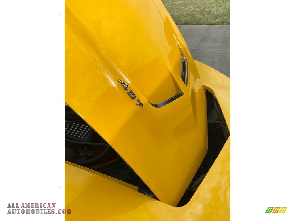 1969 Corvette Coupe - Daytona Yellow / Black photo #3