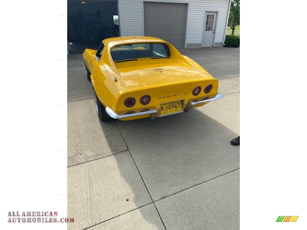 1969 Corvette Coupe - Daytona Yellow / Black photo #5
