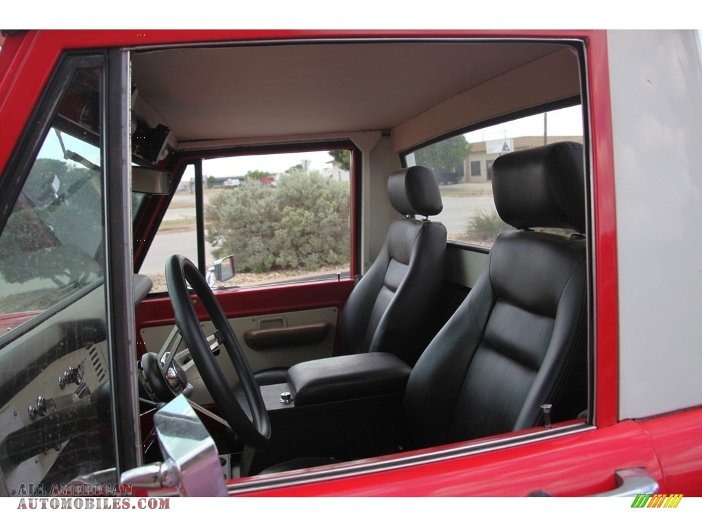 1968 Bronco Sport Wagon - Red / Black photo #12