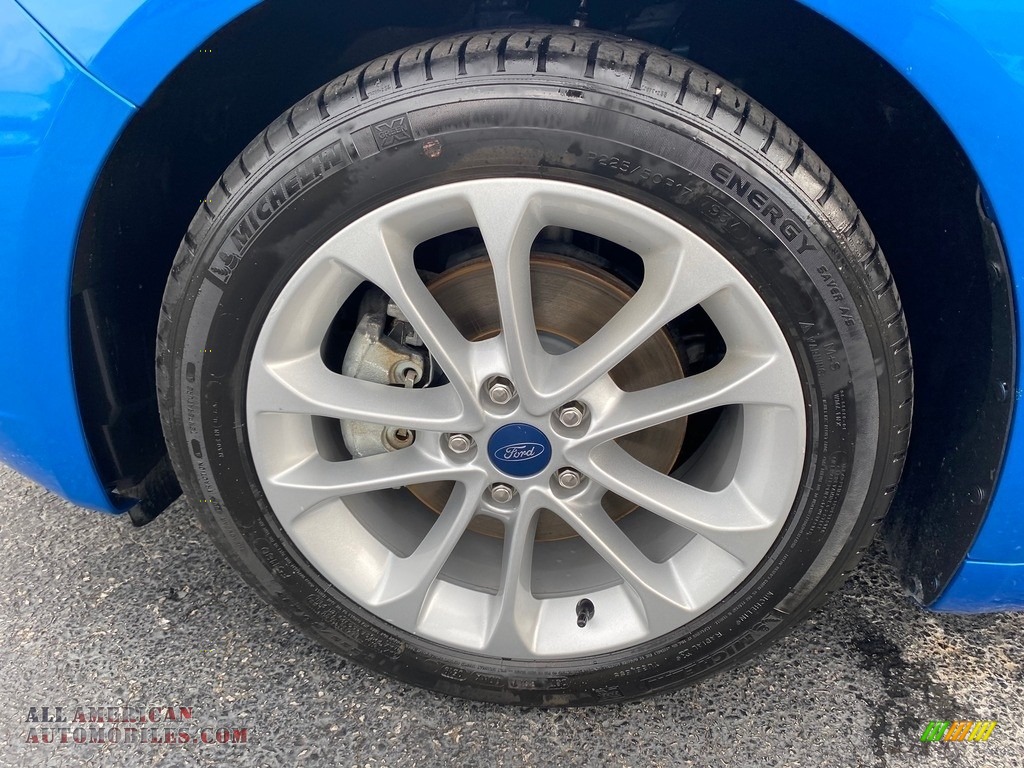 2019 Fusion Hybrid SE - Velocity Blue / Ebony photo #33