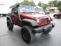 Jeep Wrangler X 4x4 Red Rock Crystal Pearl photo #5