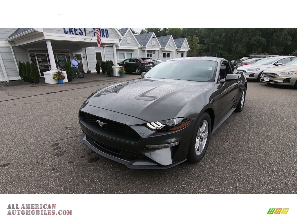 2020 Mustang EcoBoost Fastback - Magnetic / Ebony photo #3