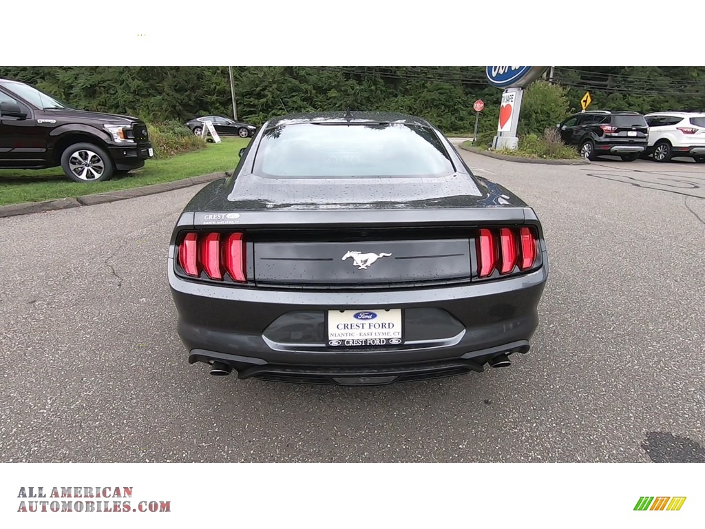 2020 Mustang EcoBoost Fastback - Magnetic / Ebony photo #6