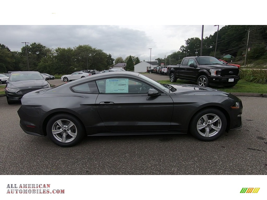 2020 Mustang EcoBoost Fastback - Magnetic / Ebony photo #8