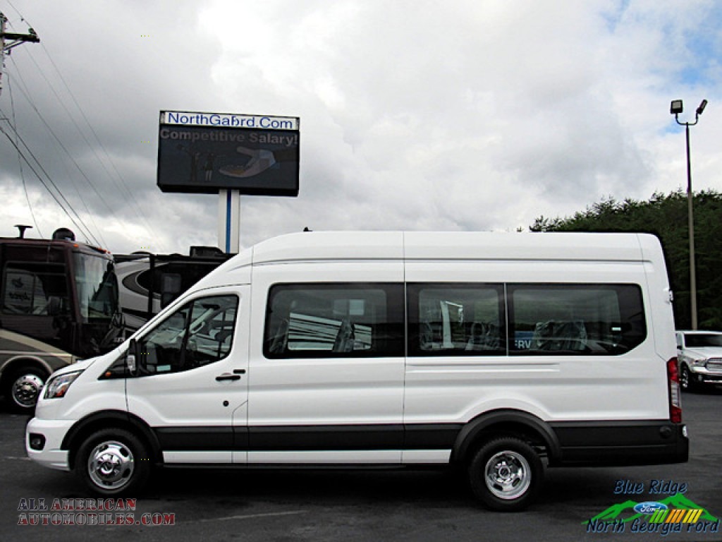 2020 Transit Passenger Wagon XLT 350 HR Extended - Oxford White / Ebony photo #2