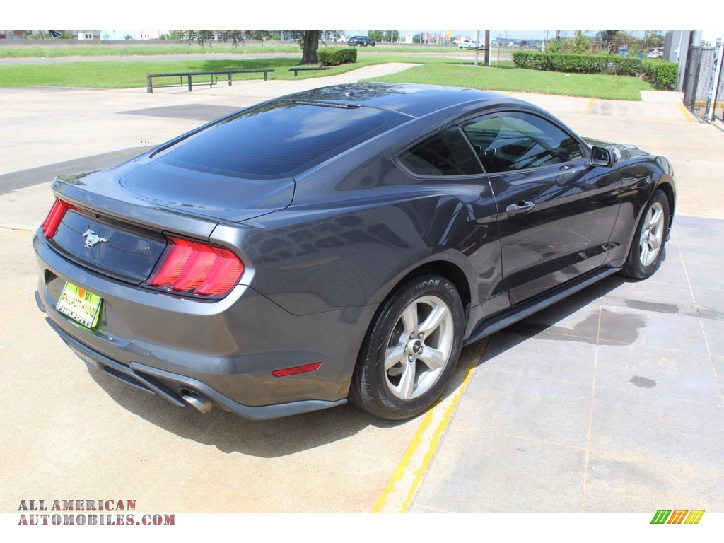 2019 Mustang EcoBoost Fastback - Magnetic / Ebony photo #8