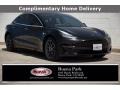 Tesla Model 3 Standard Range Solid Black photo #1