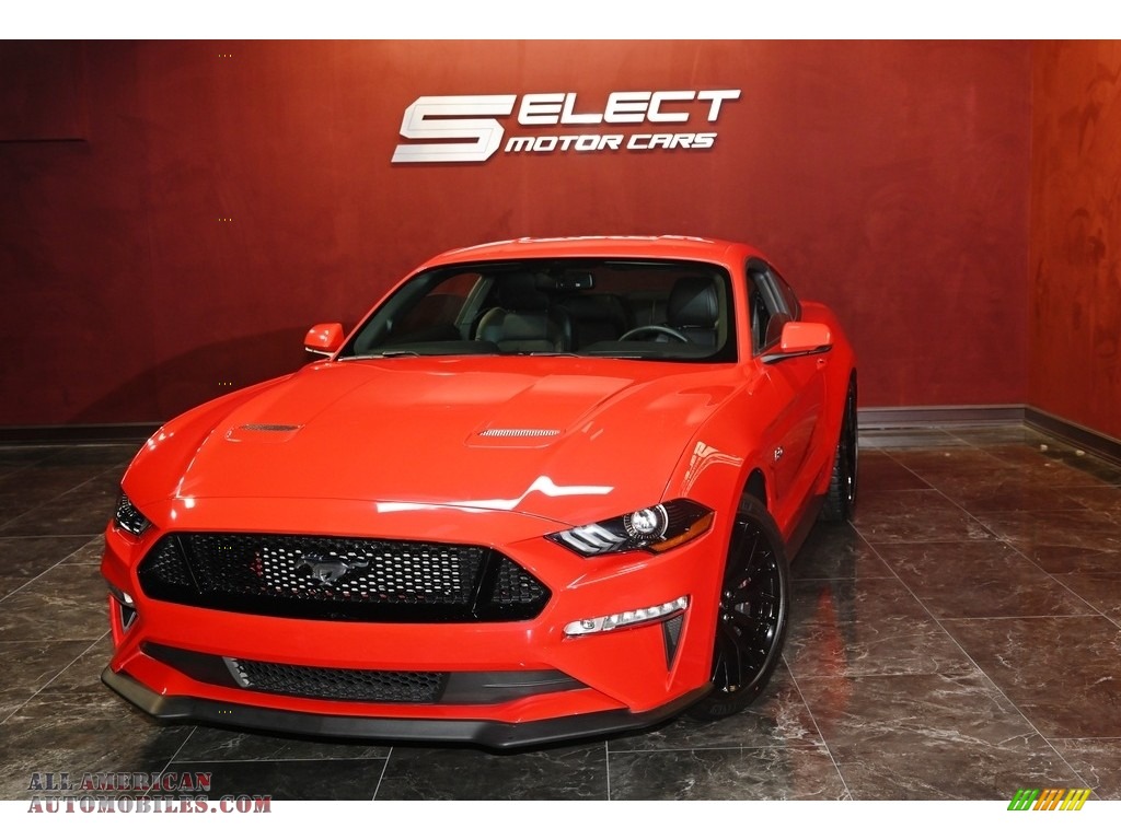 2018 Mustang GT Premium Fastback - Race Red / Ebony photo #1