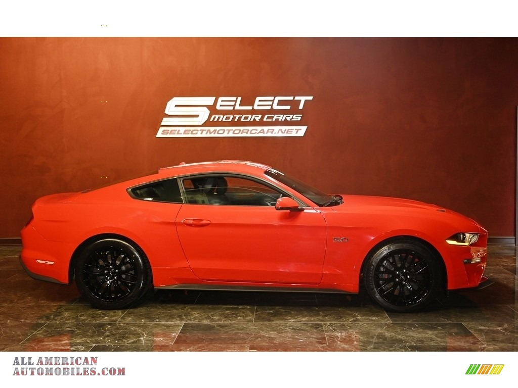 2018 Mustang GT Premium Fastback - Race Red / Ebony photo #4