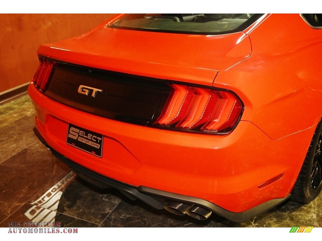 2018 Mustang GT Premium Fastback - Race Red / Ebony photo #6