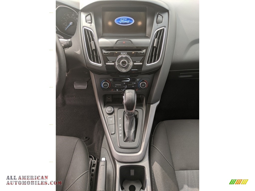 2017 Focus SEL Sedan - Kona Blue / Charcoal Black photo #10