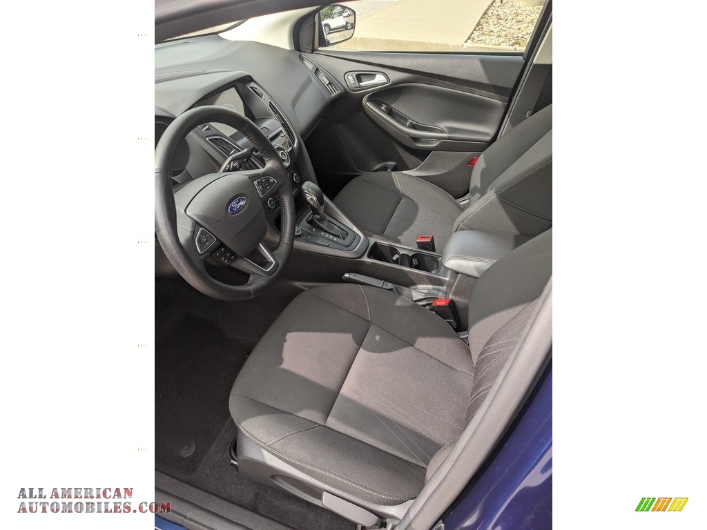 2017 Focus SEL Sedan - Kona Blue / Charcoal Black photo #11