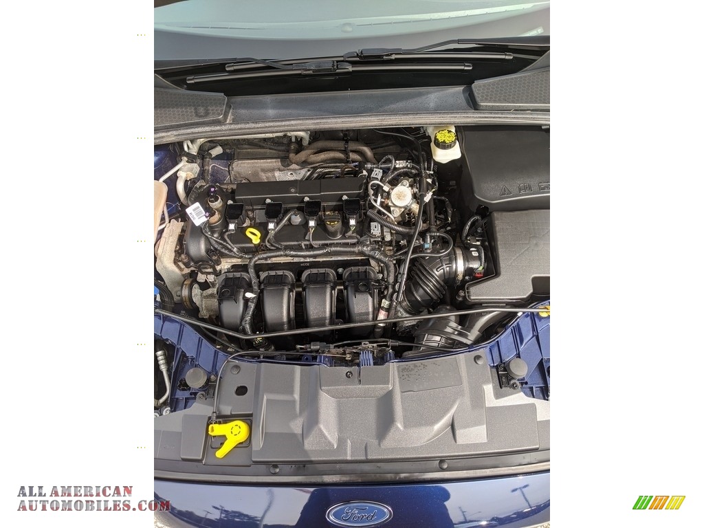 2017 Focus SEL Sedan - Kona Blue / Charcoal Black photo #16