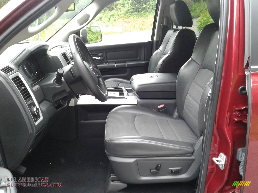 2012 Ram 1500 Sport Quad Cab 4x4 - Deep Cherry Red Crystal Pearl / Dark Slate Gray photo #11