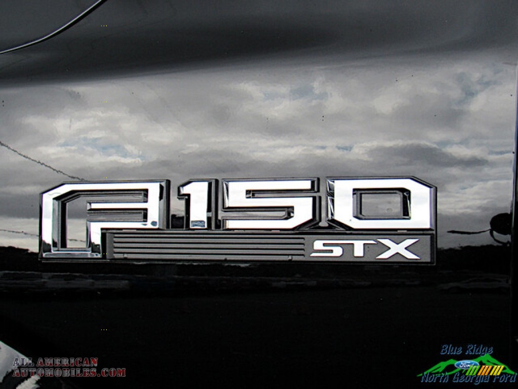 2020 F150 STX SuperCab 4x4 - Agate Black / Black photo #30