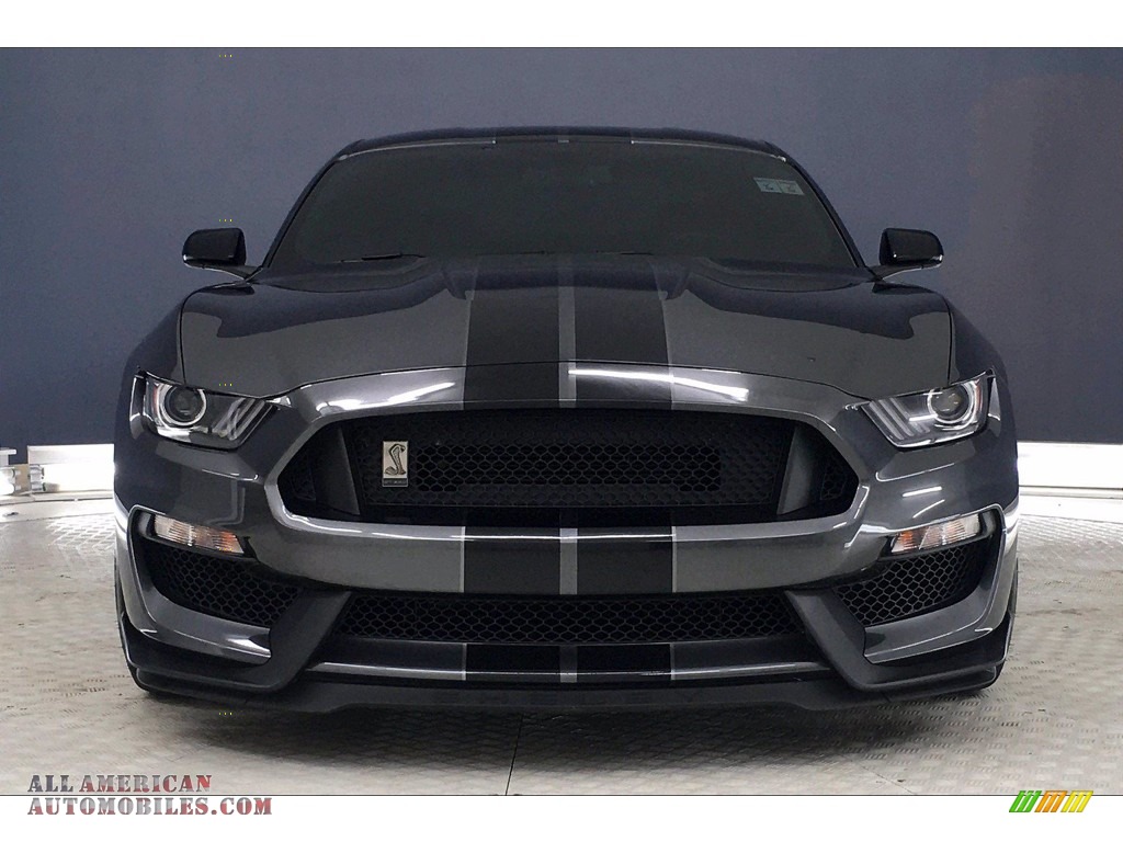 2019 Mustang Shelby GT350 - Magnetic / GT350 Ebony Leather/Miko Suede photo #2