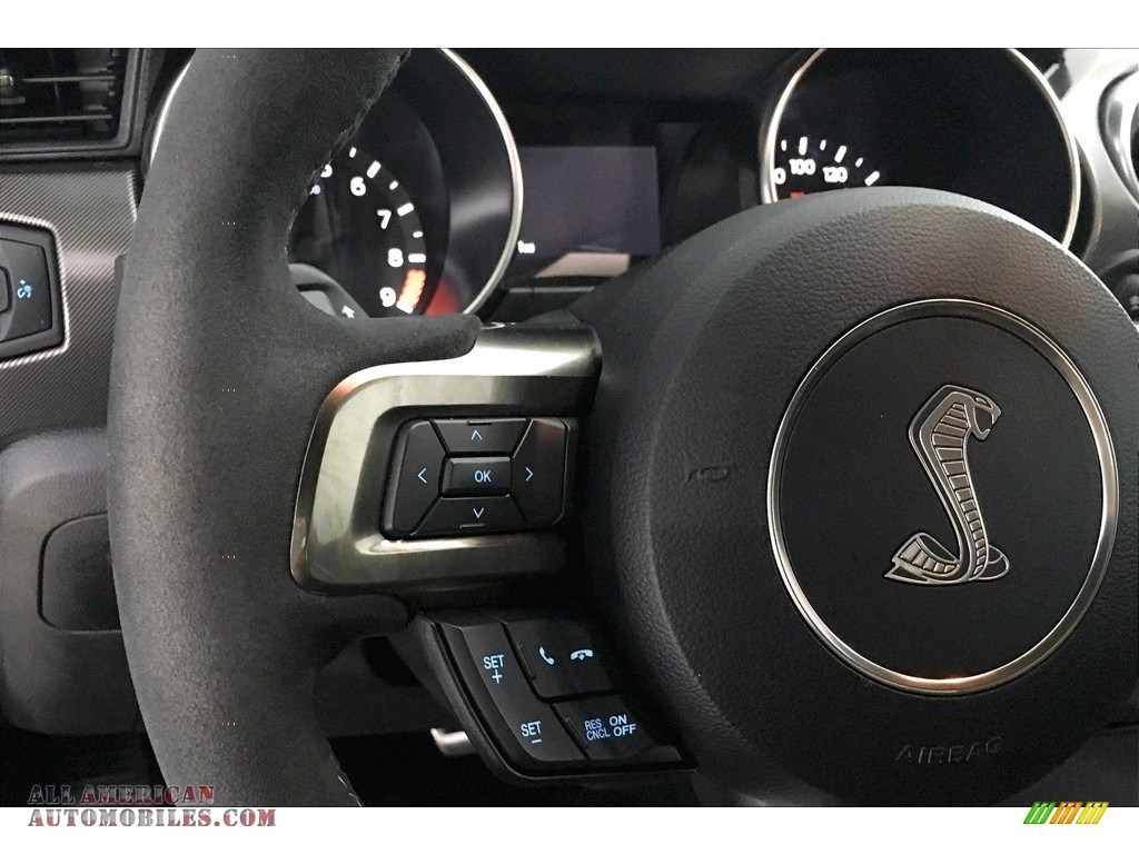 2019 Mustang Shelby GT350 - Magnetic / GT350 Ebony Leather/Miko Suede photo #18