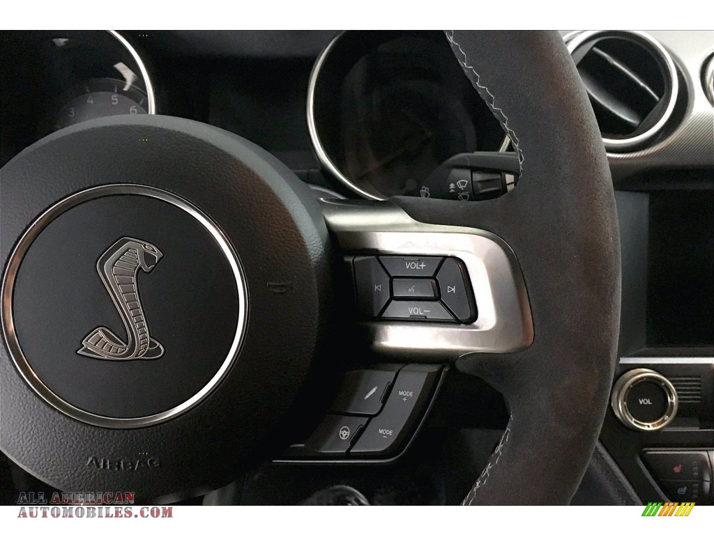 2019 Mustang Shelby GT350 - Magnetic / GT350 Ebony Leather/Miko Suede photo #19