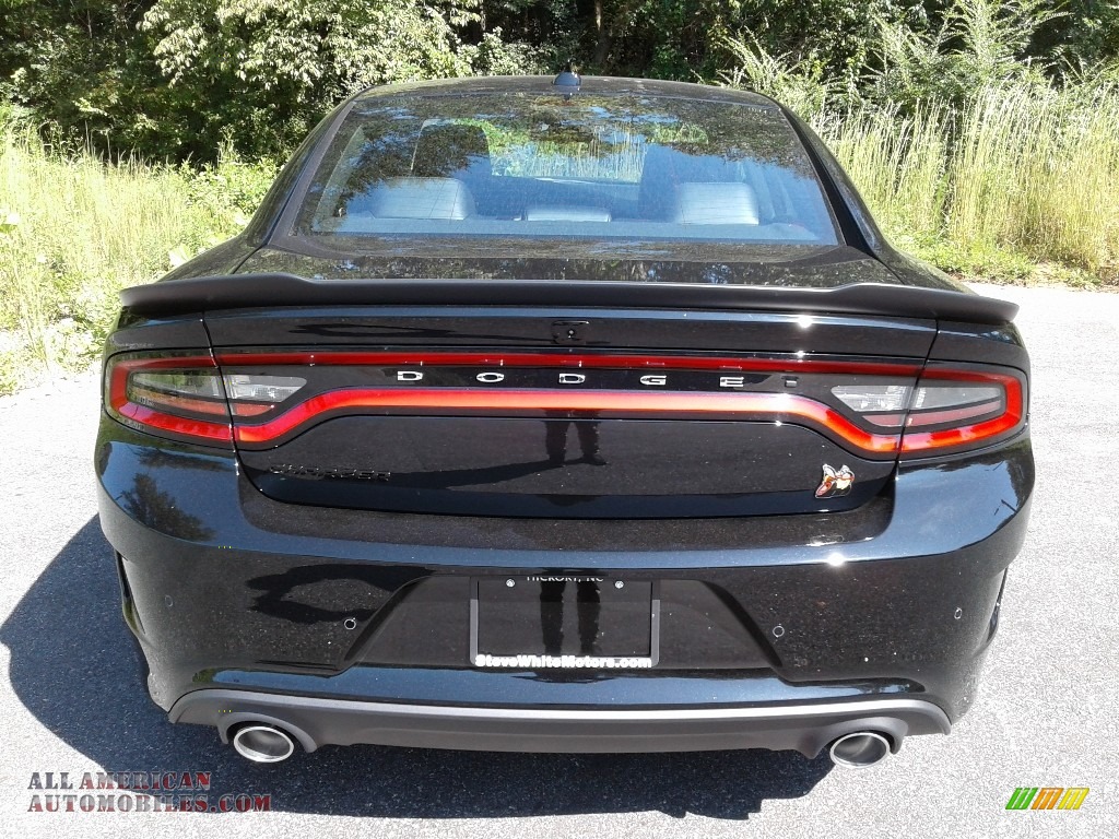 2020 Charger Scat Pack - Pitch Black / Black photo #7