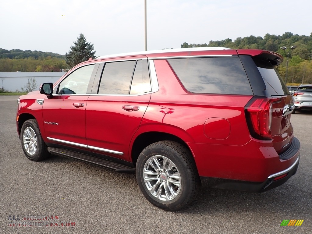 2021 Yukon SLT 4WD - Cayenne Red Tintcoat / Jet Black photo #8