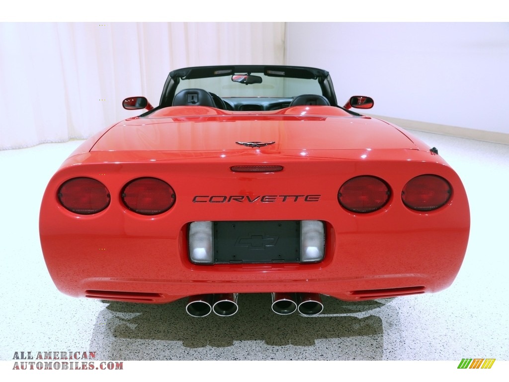 2000 Corvette Convertible - Torch Red / Black photo #18