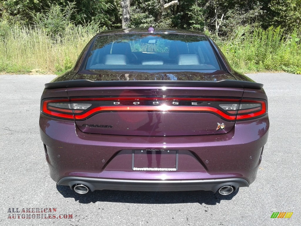 2020 Charger Scat Pack - Hellraisin / Black photo #7