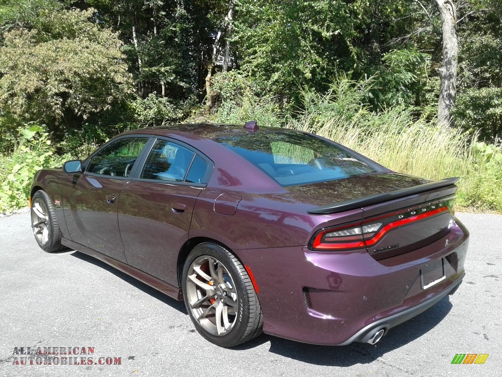 2020 Charger Scat Pack - Hellraisin / Black photo #8