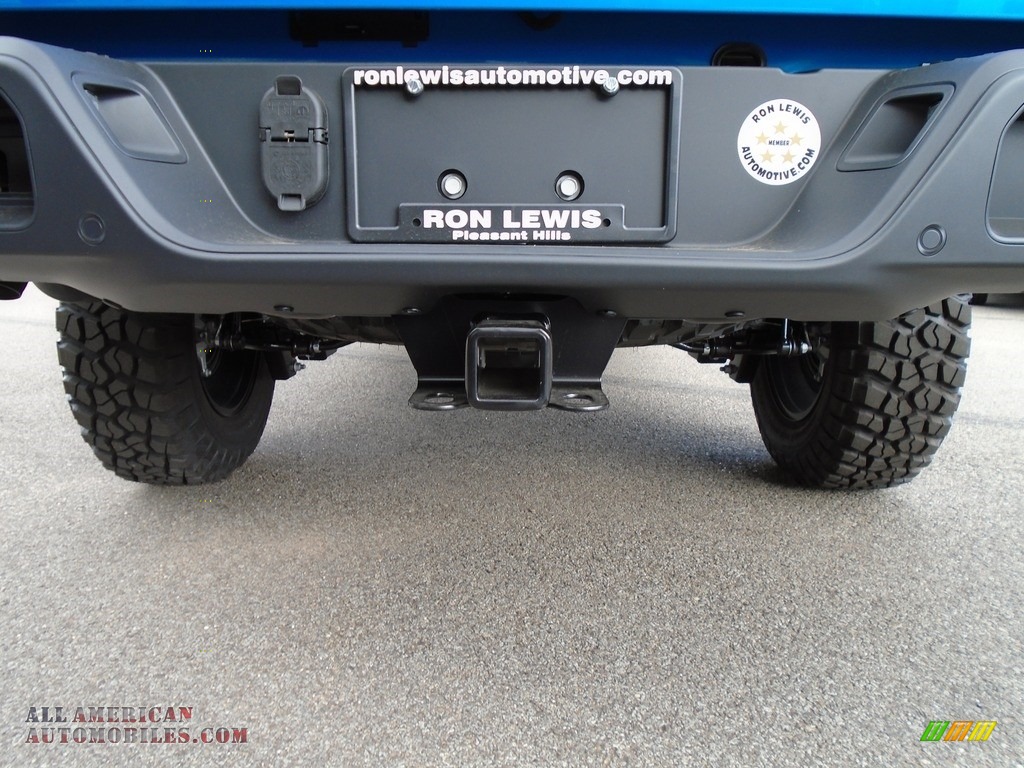 2021 Gladiator Willys 4x4 - Hydro Blue Pearl / Black photo #8