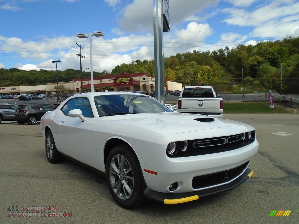 2020 Challenger GT AWD - White Knuckle / Black/Caramel photo #1