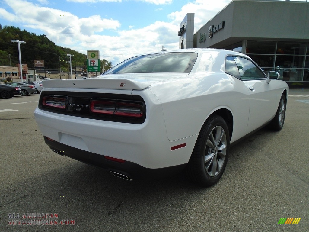 2020 Challenger GT AWD - White Knuckle / Black/Caramel photo #3