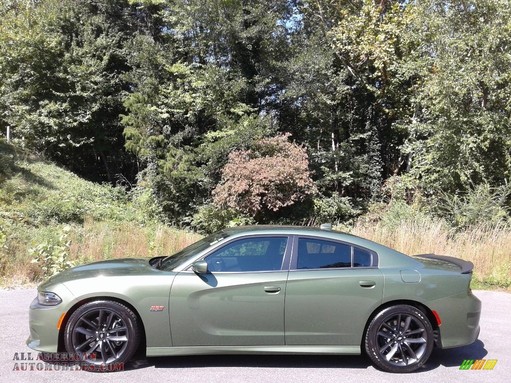 2019 Charger R/T Scat Pack - F8 Green / Black photo #1