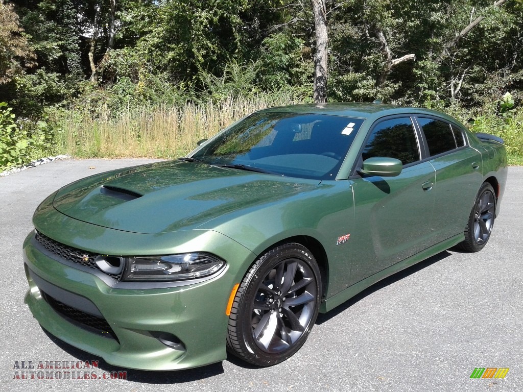 2019 Charger R/T Scat Pack - F8 Green / Black photo #3