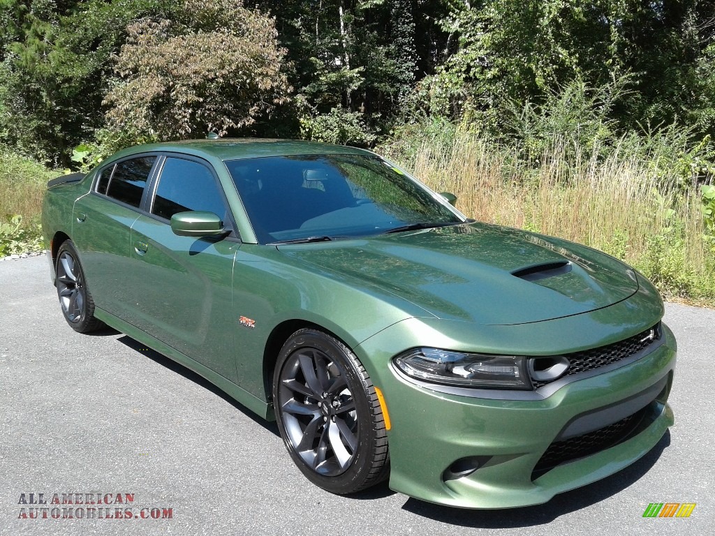 2019 Charger R/T Scat Pack - F8 Green / Black photo #5