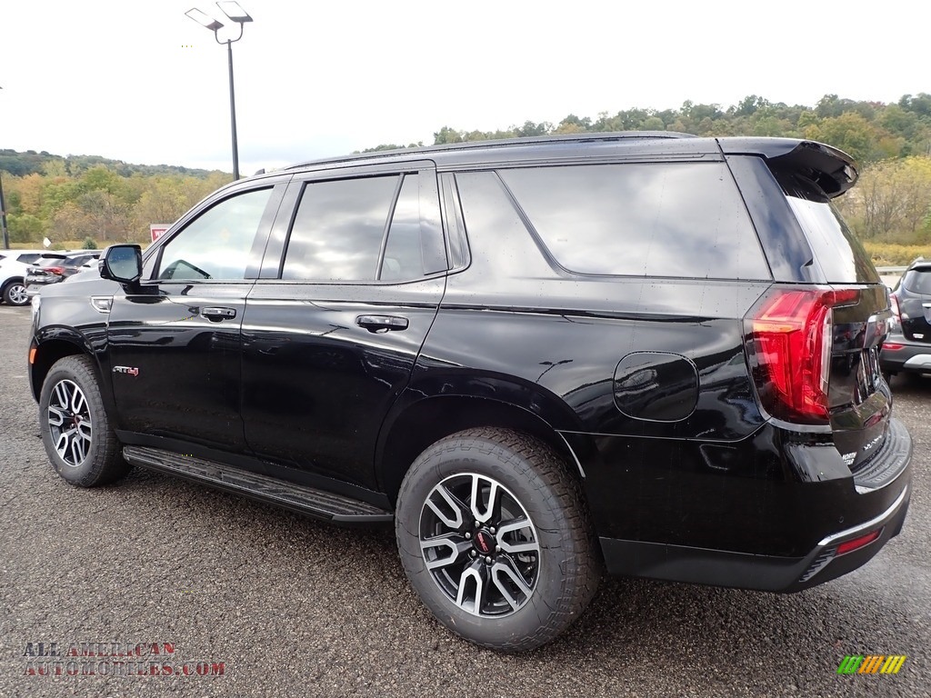 2021 Yukon AT4 4WD - Onyx Black / Jet Black photo #8