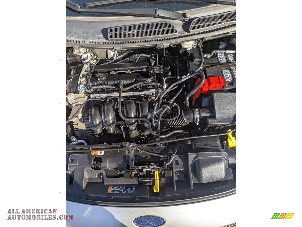 2018 Fiesta SE Sedan - Ingot Silver / Charcoal Black photo #16