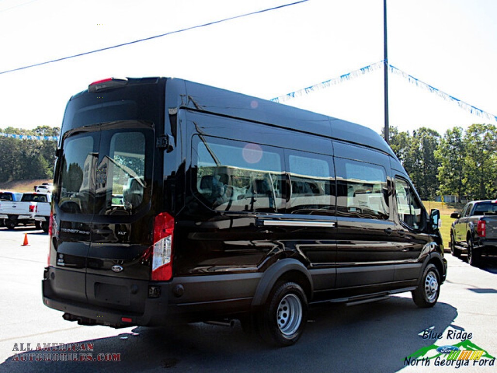 2020 Transit Passenger Wagon XLT 350 HR Extended - Agate Black / Ebony photo #5