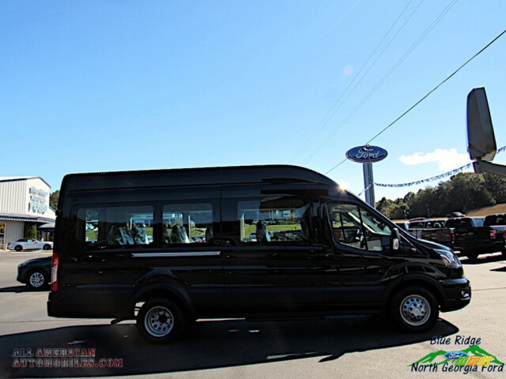 2020 Transit Passenger Wagon XLT 350 HR Extended - Agate Black / Ebony photo #6