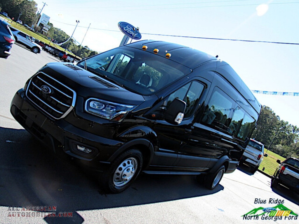 2020 Transit Passenger Wagon XLT 350 HR Extended - Agate Black / Ebony photo #32