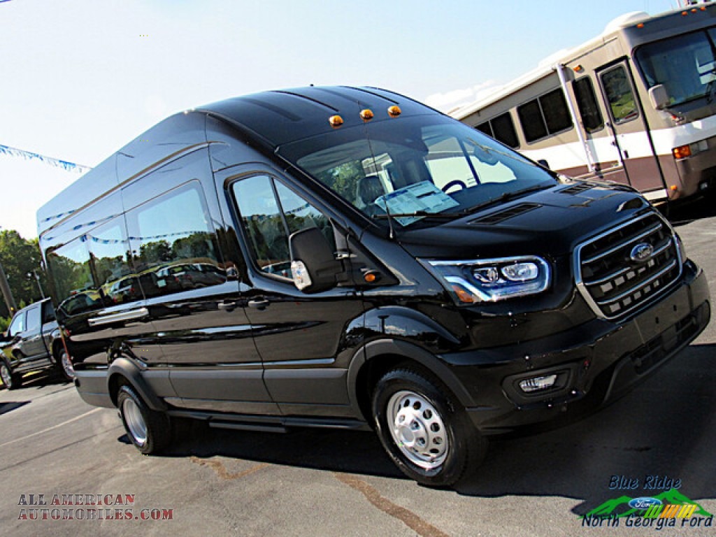 2020 Transit Passenger Wagon XLT 350 HR Extended - Agate Black / Ebony photo #33