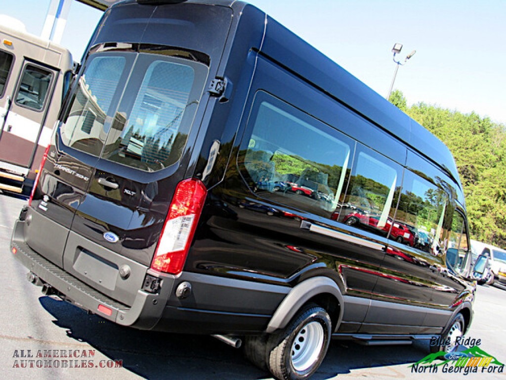 2020 Transit Passenger Wagon XLT 350 HR Extended - Agate Black / Ebony photo #34