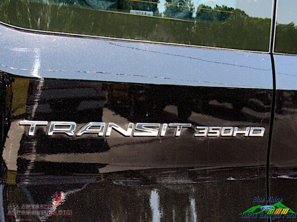 2020 Transit Passenger Wagon XLT 350 HR Extended - Agate Black / Ebony photo #37